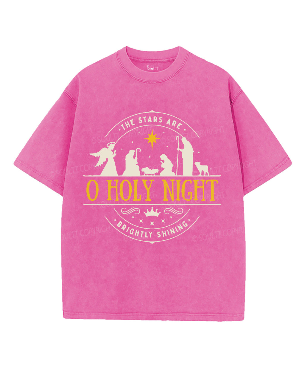 O Holy Night Washed Christian T-shirt Style002 Hoodie, Sweatshirt | CiraTrend.com (Image 3)