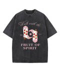 Walk With The Fruit Of Spirit Washed Christian T-shirt Hoodie, Sweatshirt | CiraTrend.com (Image 1)