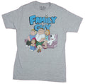Family Guy Mens T-Shirt- Distressed Group Watching To Image Hoodie, Sweatshirt | CiraTrend.com
