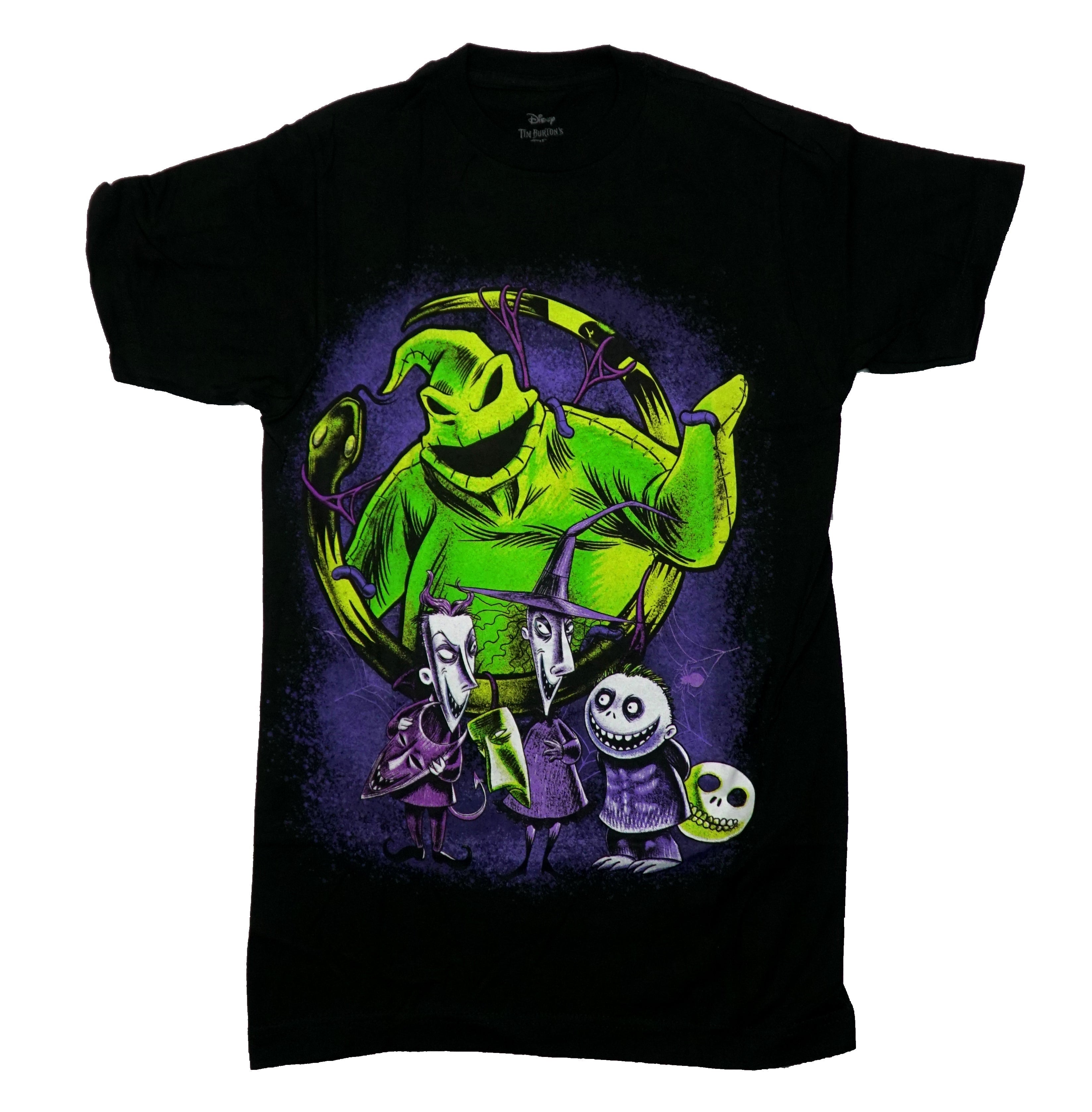Nightmare Before Christmas Mens T-Shirt -Oogie Boogie & Kids Image Hoodie, Sweatshirt | CiraTrend.com