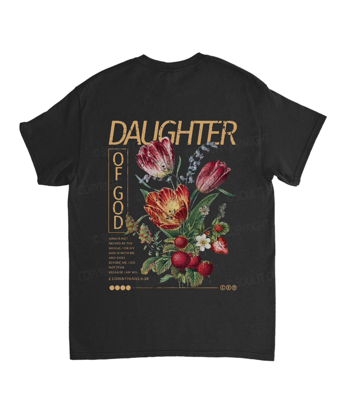 Daughter God Double Sided Cotton Christian T-Shirts, Hoodie, Sweatshirt