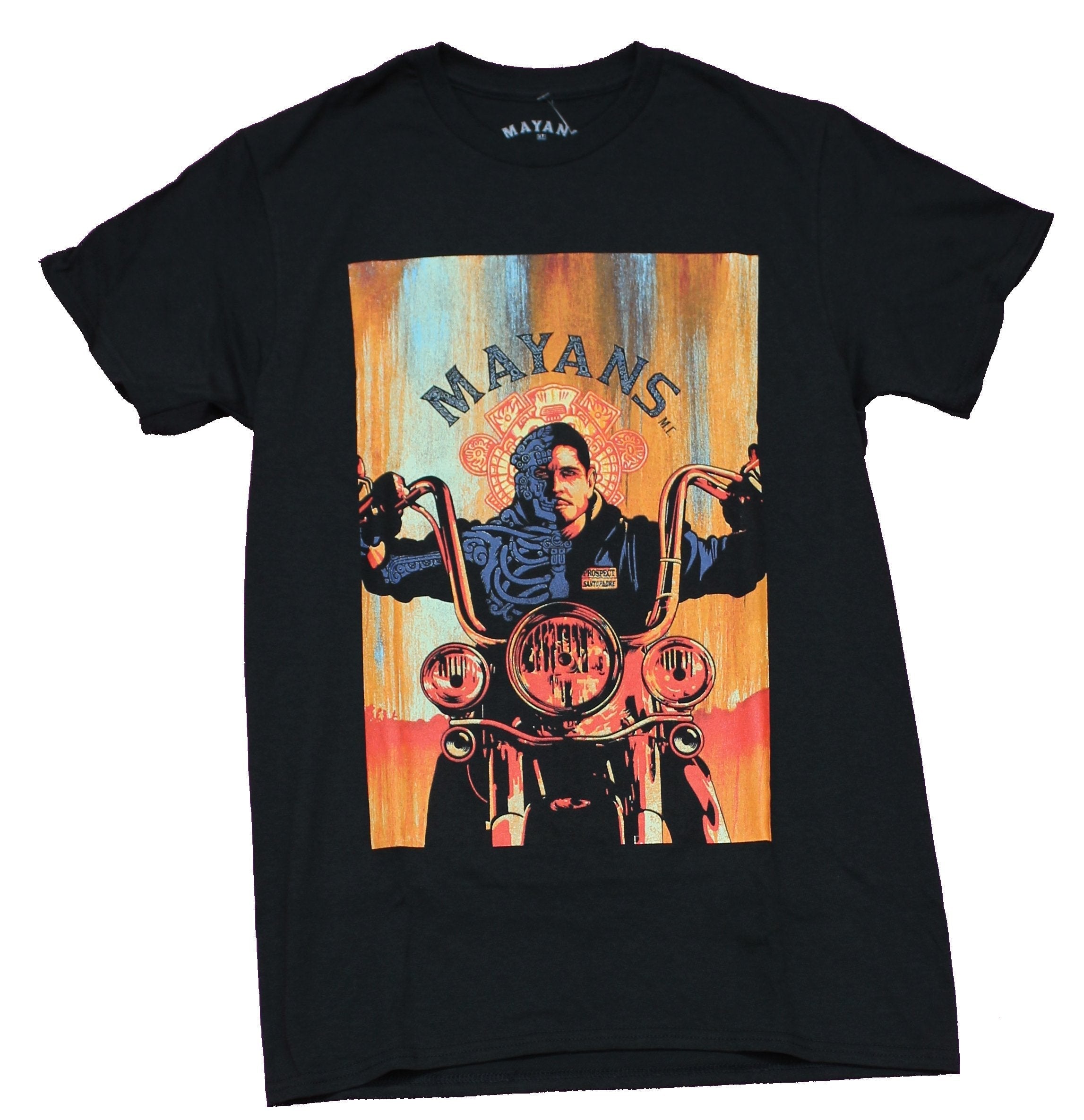 Mayans Mens T-Shirt  -  Desert Ride Poster  Half Skeleton Rider Hoodie, Sweatshirt | CiraTrend.com