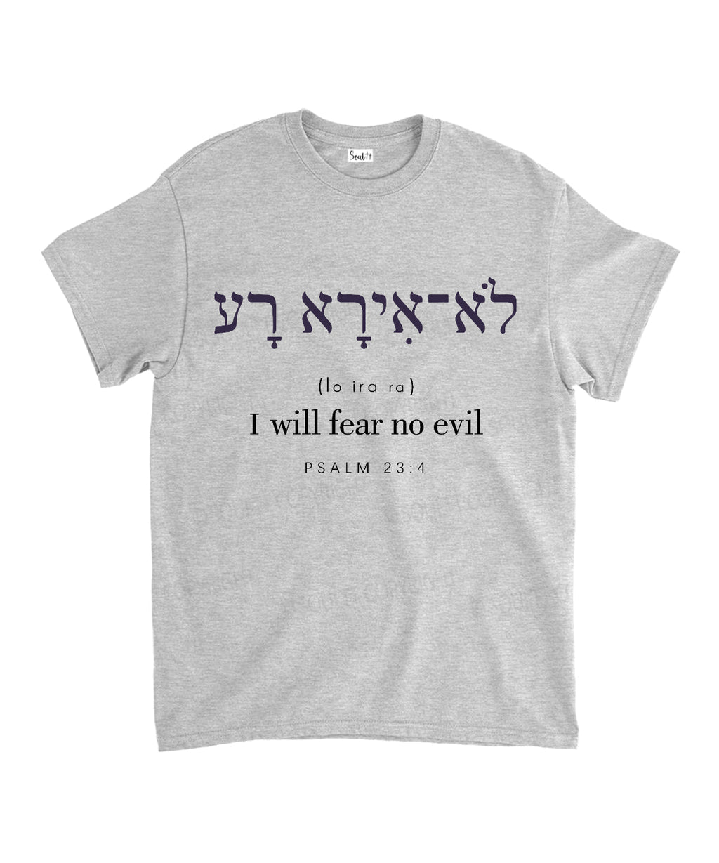 I Will Fear No Evil Cotton Christian T-Shirts, Hoodie, Sweatshirt