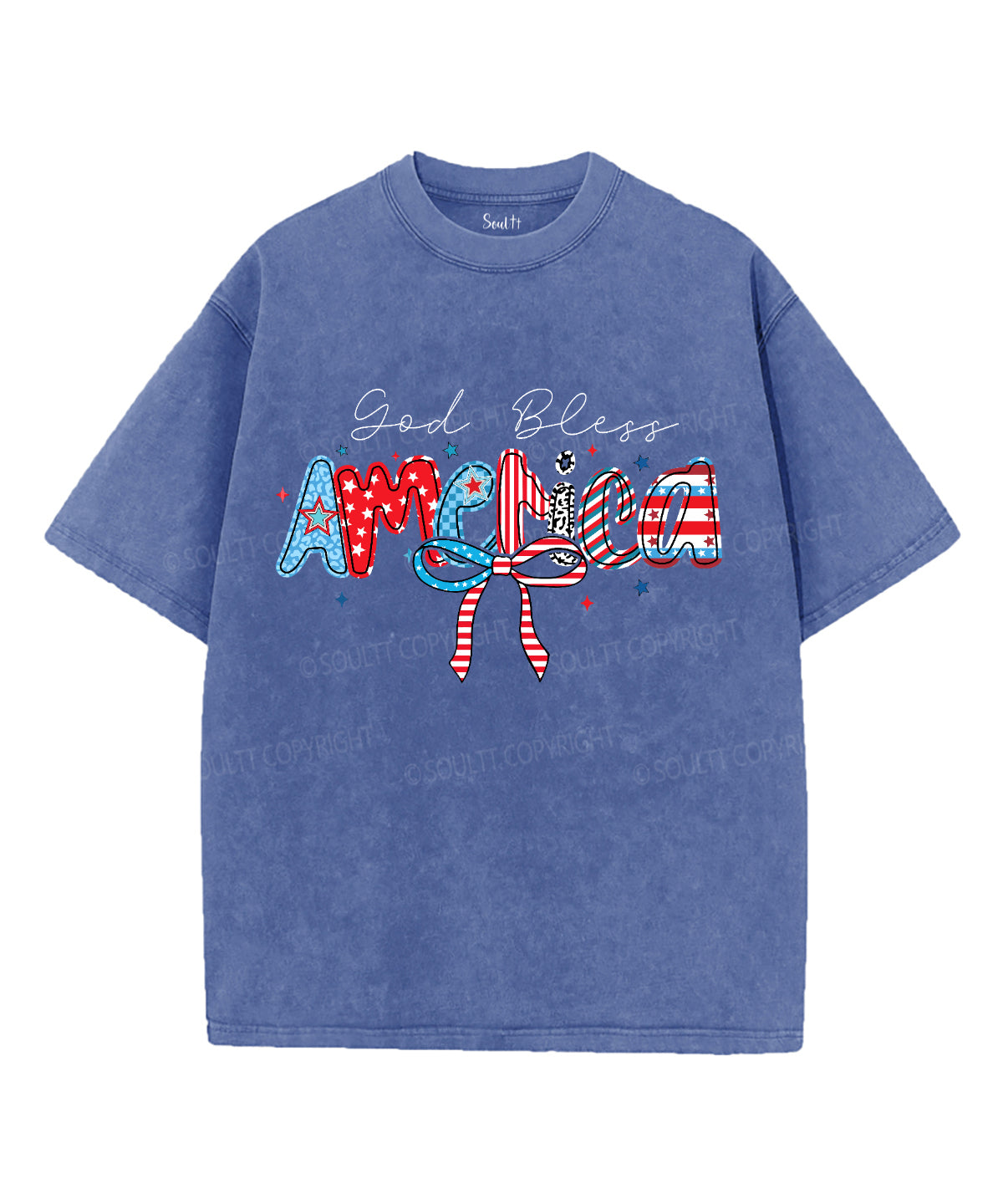 God Bless America Washed Christian Style001 T-Shirts, Hoodie, Sweatshirt