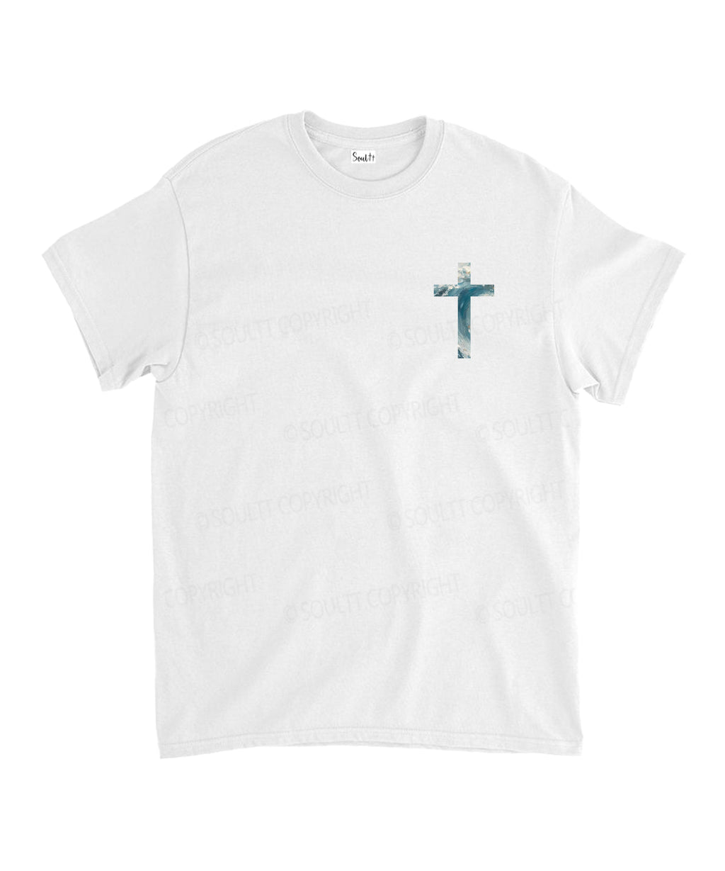 His Love For You Double Sided Unisex Cotton Christian T-Shirt Hoodie, Sweatshirt | CiraTrend.com (Image 2)
