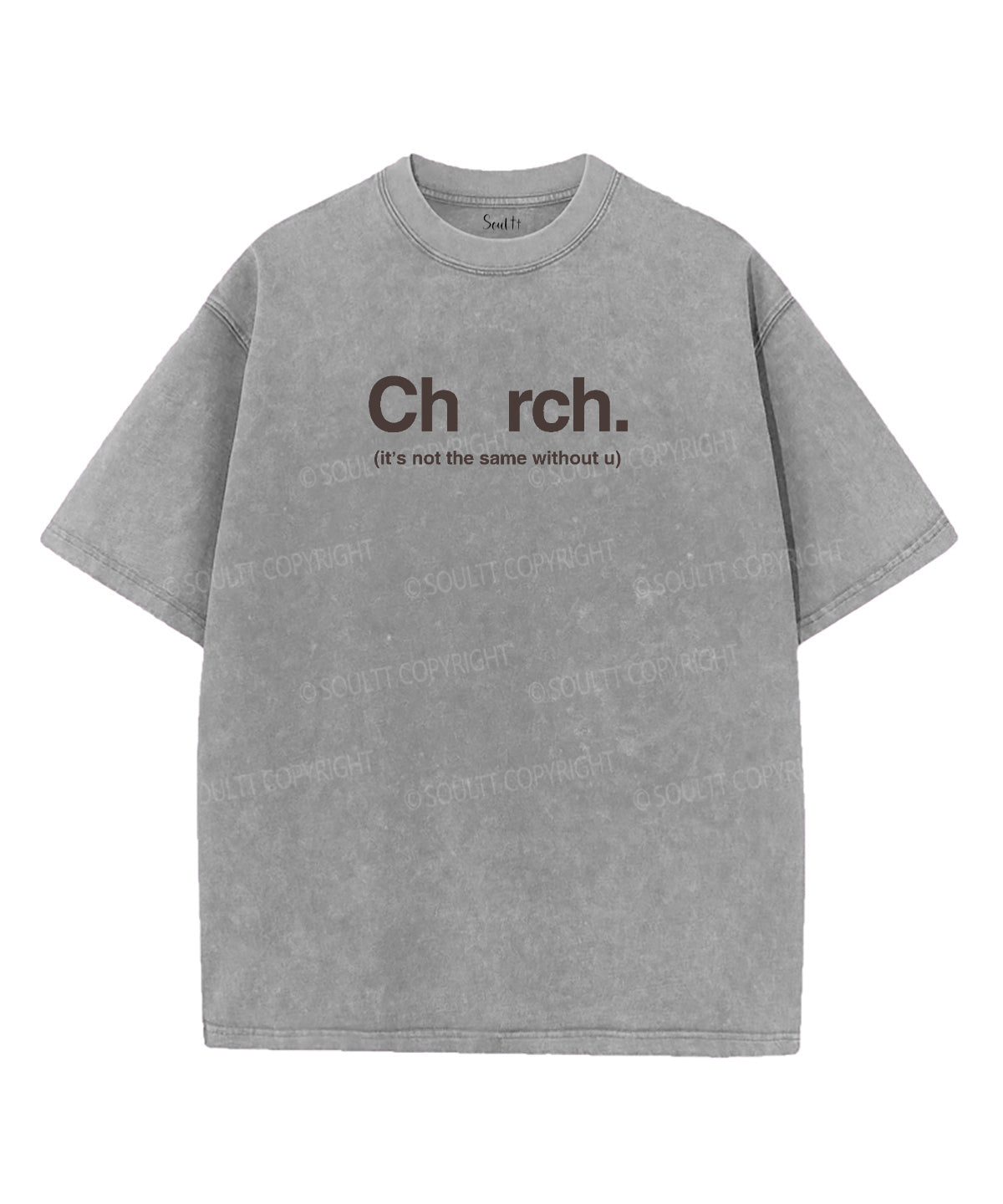 It's Not The Same Without U Washed Christian T-shirt Hoodie, Sweatshirt | CiraTrend.com (Image 4)