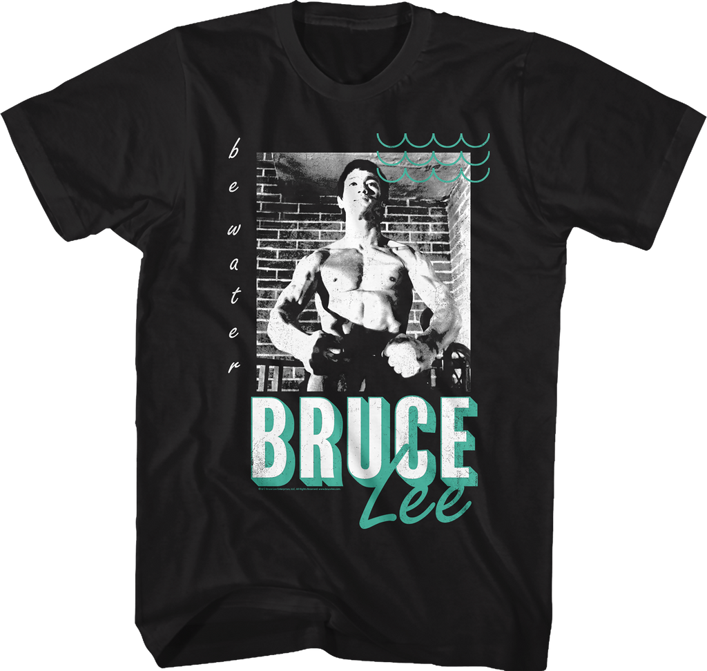 Be Water Bruce Lee T-Shirt Hoodie, Sweatshirt | CiraTrend.com (Image 1)