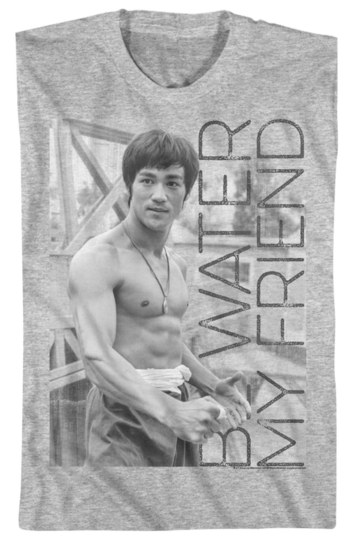 Be Water My Friend Bruce Lee Shirt Hoodie, Sweatshirt | CiraTrend.com (Image 2)
