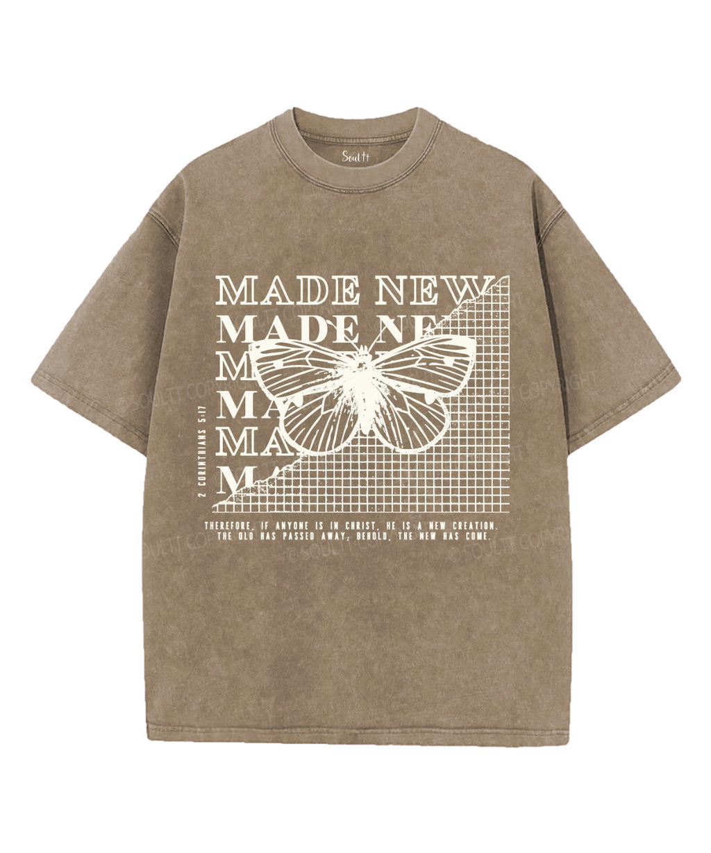 The New Has Come Washed Christian T-shirt Hoodie, Sweatshirt | CiraTrend.com (Image 4)