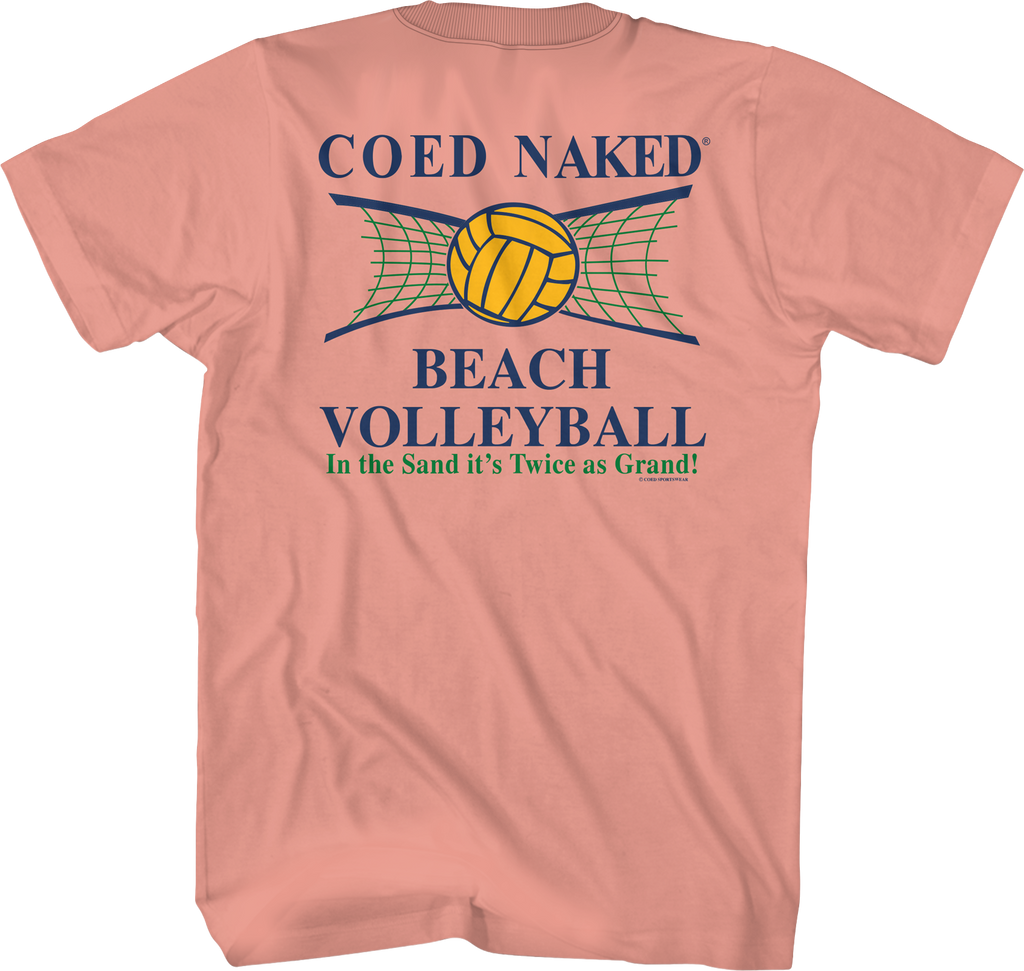Beach Volleyball Coed Naked T-Shirt Hoodie, Sweatshirt | CiraTrend.com (Image 1)
