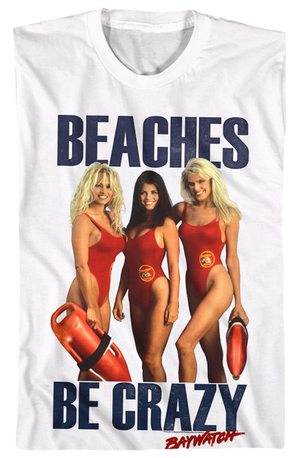 Beaches Be Crazy Baywatch Shirt Hoodie, Sweatshirt | CiraTrend.com (Image 2)