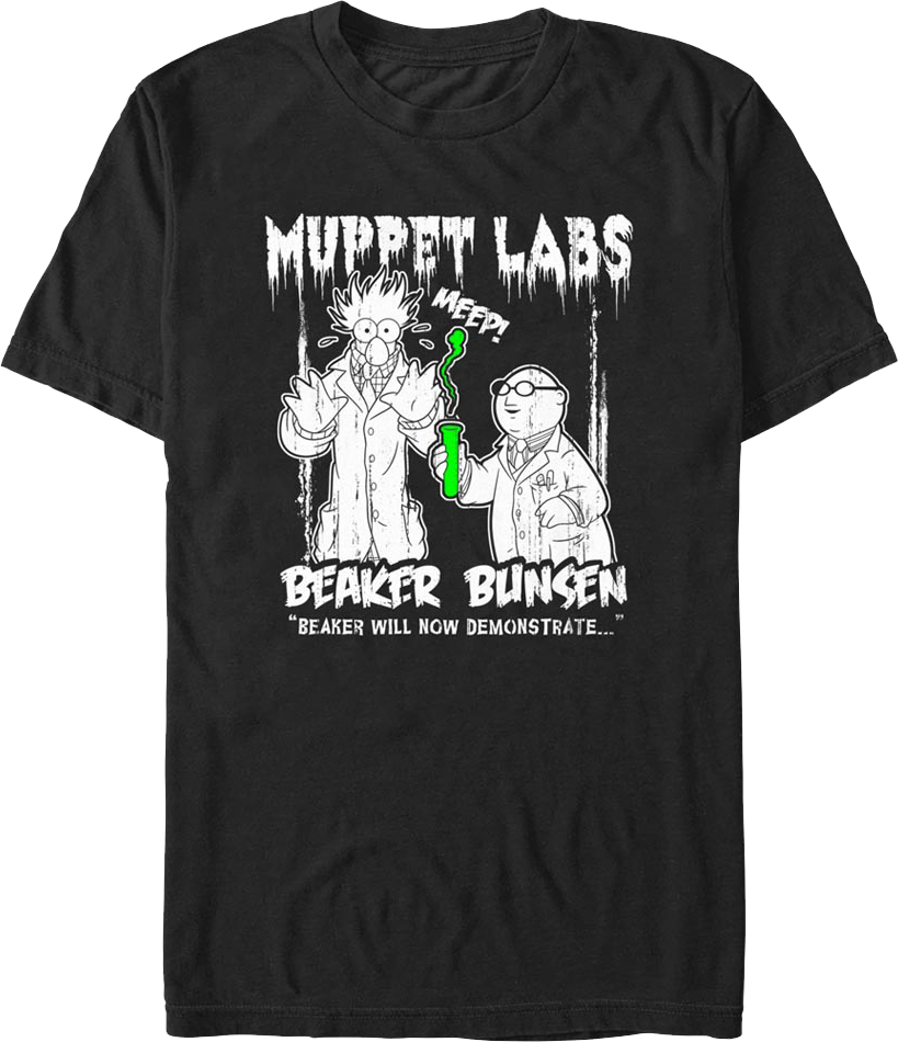 Beaker Will Now Demonstrate Muppets T-Shirt Hoodie, Sweatshirt | CiraTrend.com (Image 1)