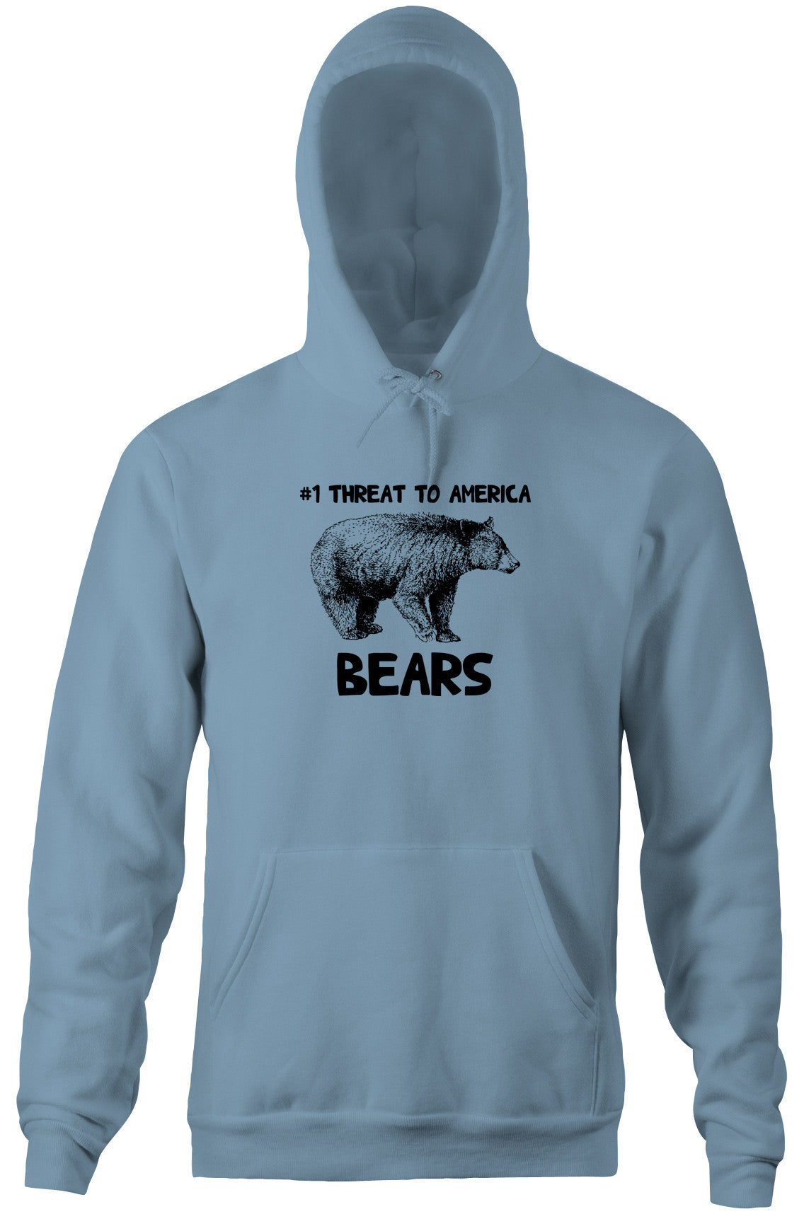 #1 Threat To America (Bears) Hoodie T-Shirts, Sweatshirt | CiraTrend.com (Image 3)