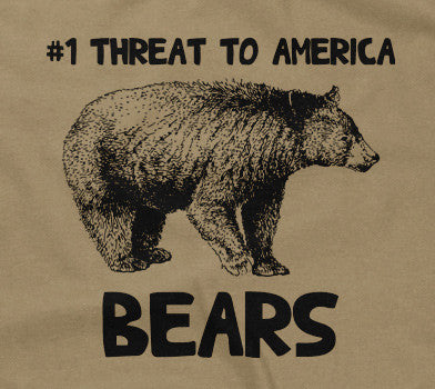 #1 Threat To America (Bears) Hoodie T-Shirts, Sweatshirt | CiraTrend.com (Image 2)
