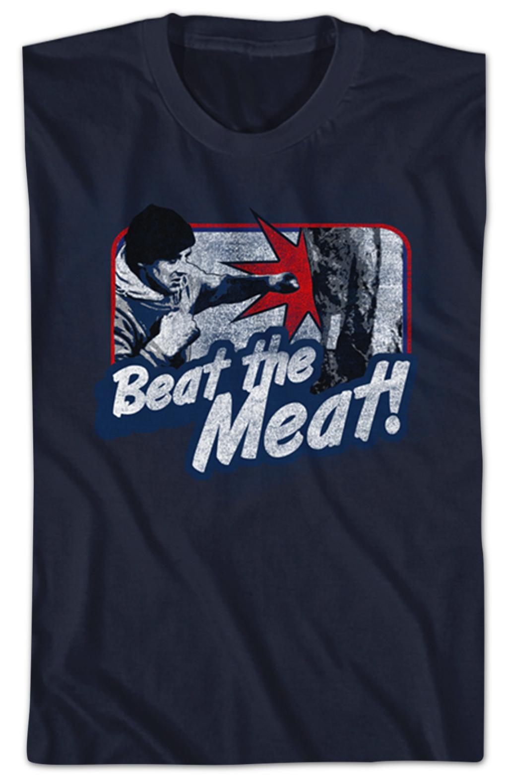 Beat The Meat Rocky T-Shirt Hoodie, Sweatshirt | CiraTrend.com (Image 2)