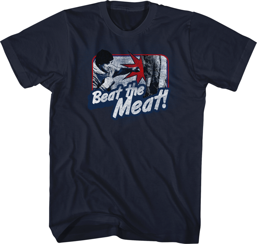 Beat The Meat Rocky T-Shirt Hoodie, Sweatshirt | CiraTrend.com (Image 1)