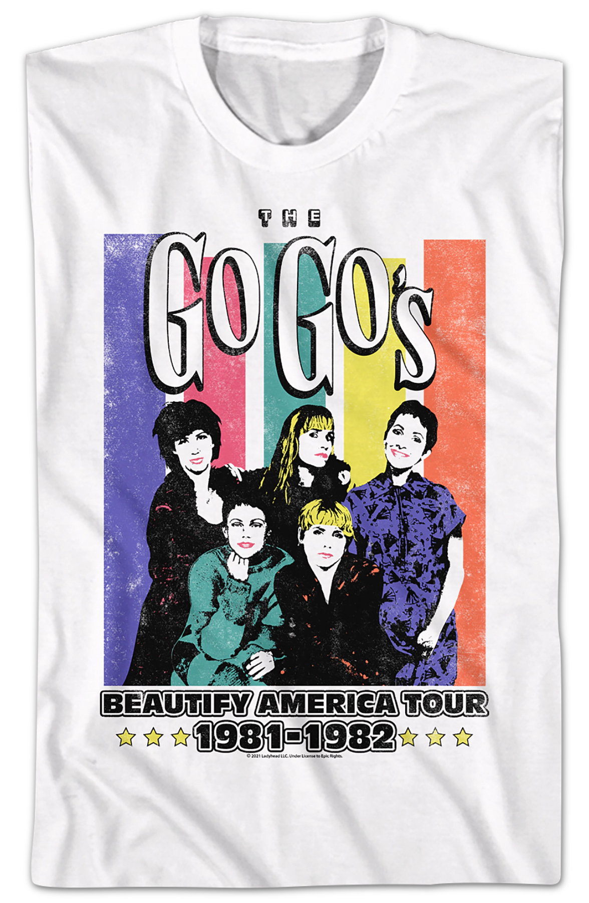 Beautify America Tour Go-Go's T-Shirt Hoodie, Sweatshirt | CiraTrend.com