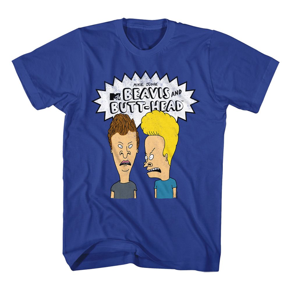Beavis And Butthead - The Boys And Logo Boyfriend Tee Hoodie, Sweatshirt | CiraTrend.com