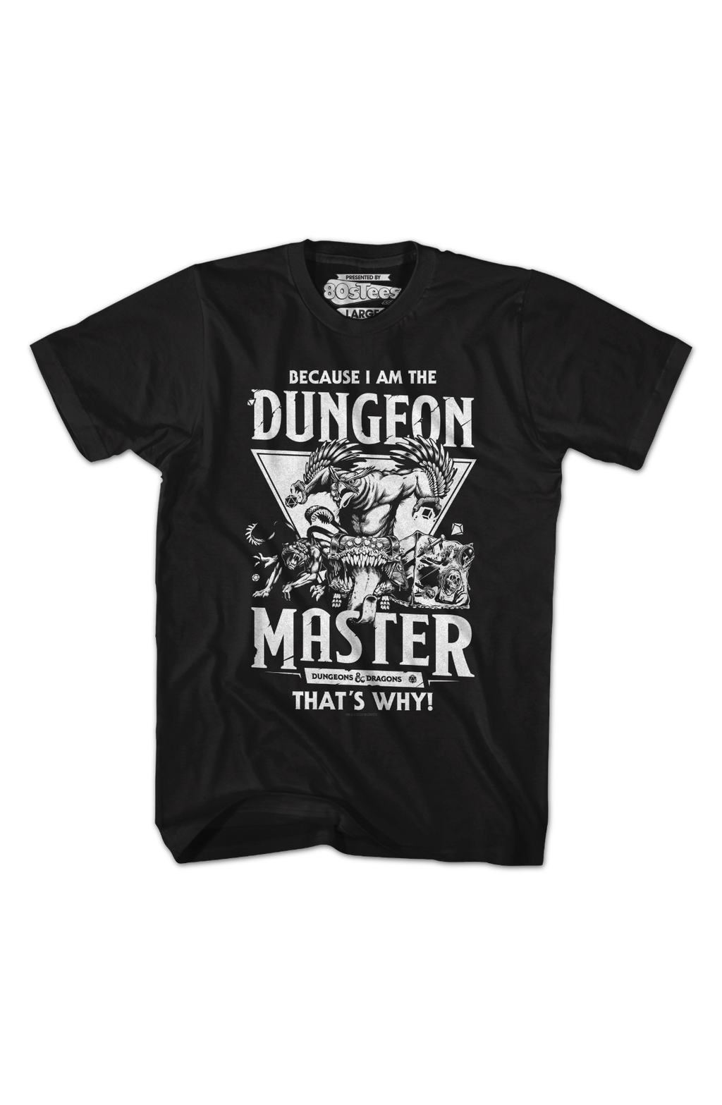 Because I Am The Dungeon Master That's Why Dungeons & Dragons T-Shirt Hoodie, Sweatshirt | CiraTrend.com (Image 2)