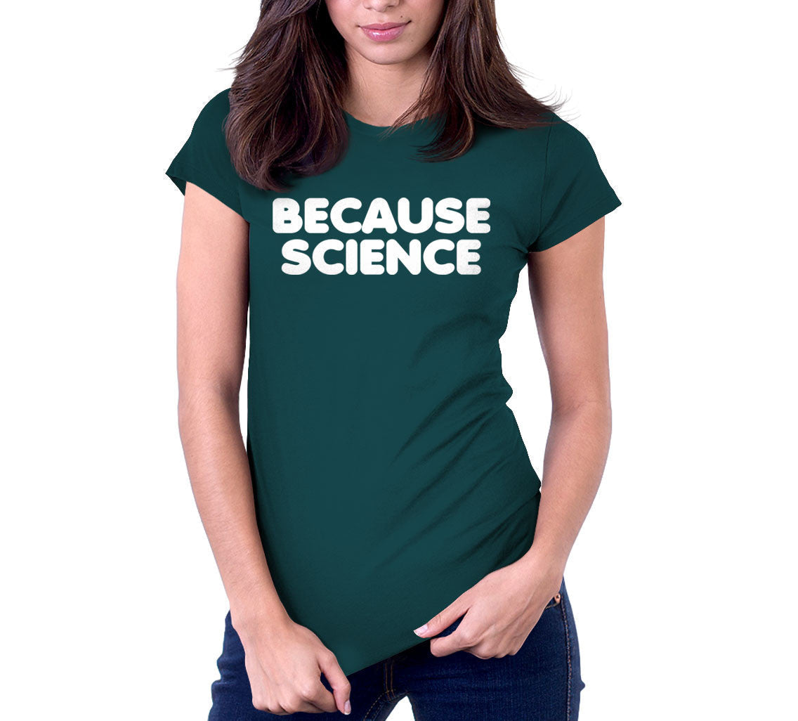 Because Science T-Shirt Hoodie, Sweatshirt | CiraTrend.com (Image 5)