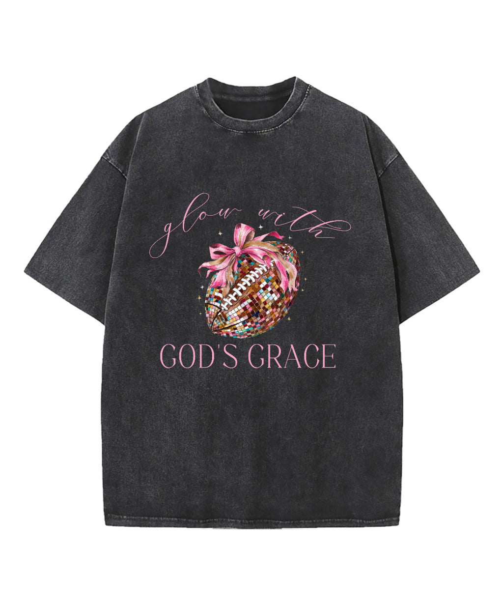 Glow God'S Grace Washed Christian T-Shirts, Hoodie, Sweatshirt