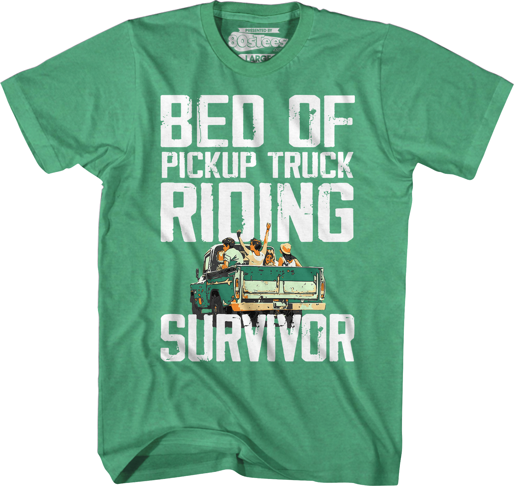 Bed Of Pickup Truck Riding Survivor T-Shirt Hoodie, Sweatshirt | CiraTrend.com (Image 4)
