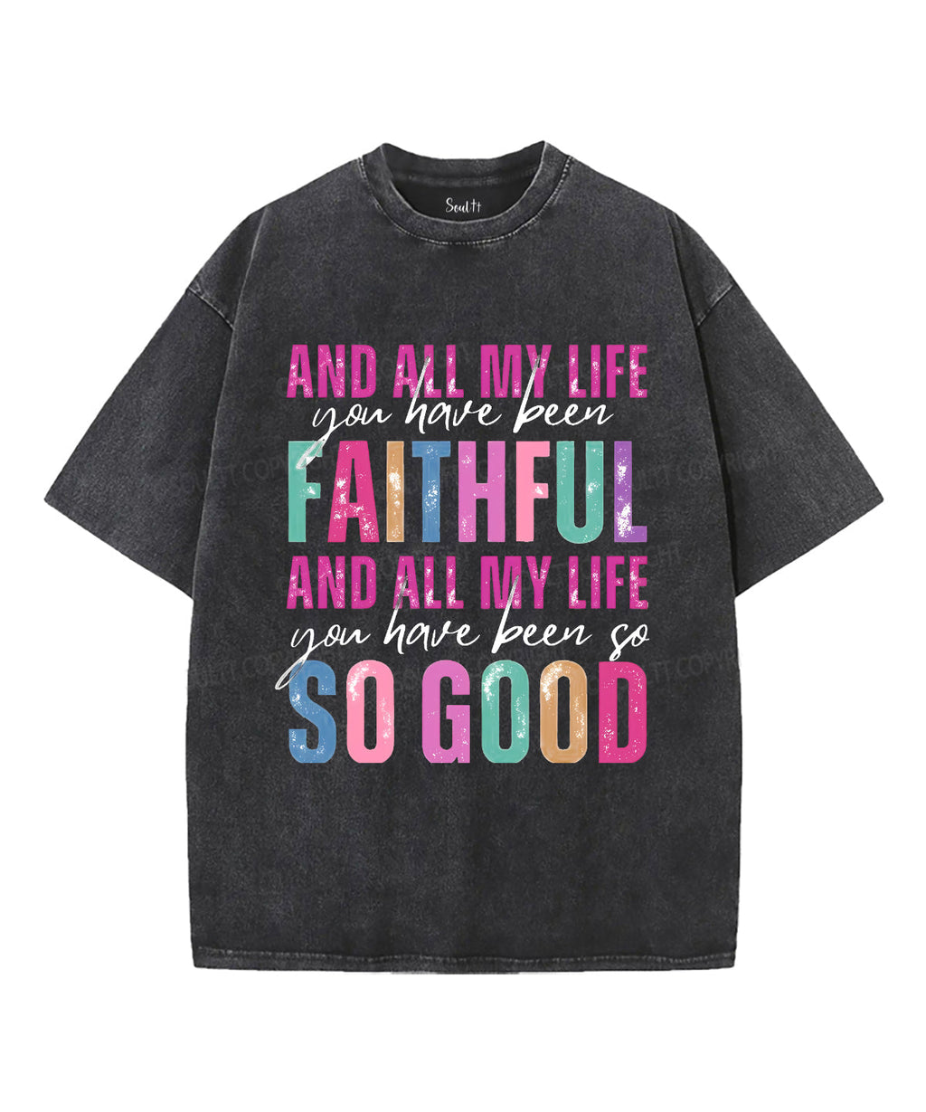 So Good Unisex Washed Christian T-shirt Hoodie, Sweatshirt | CiraTrend.com (Image 1)
