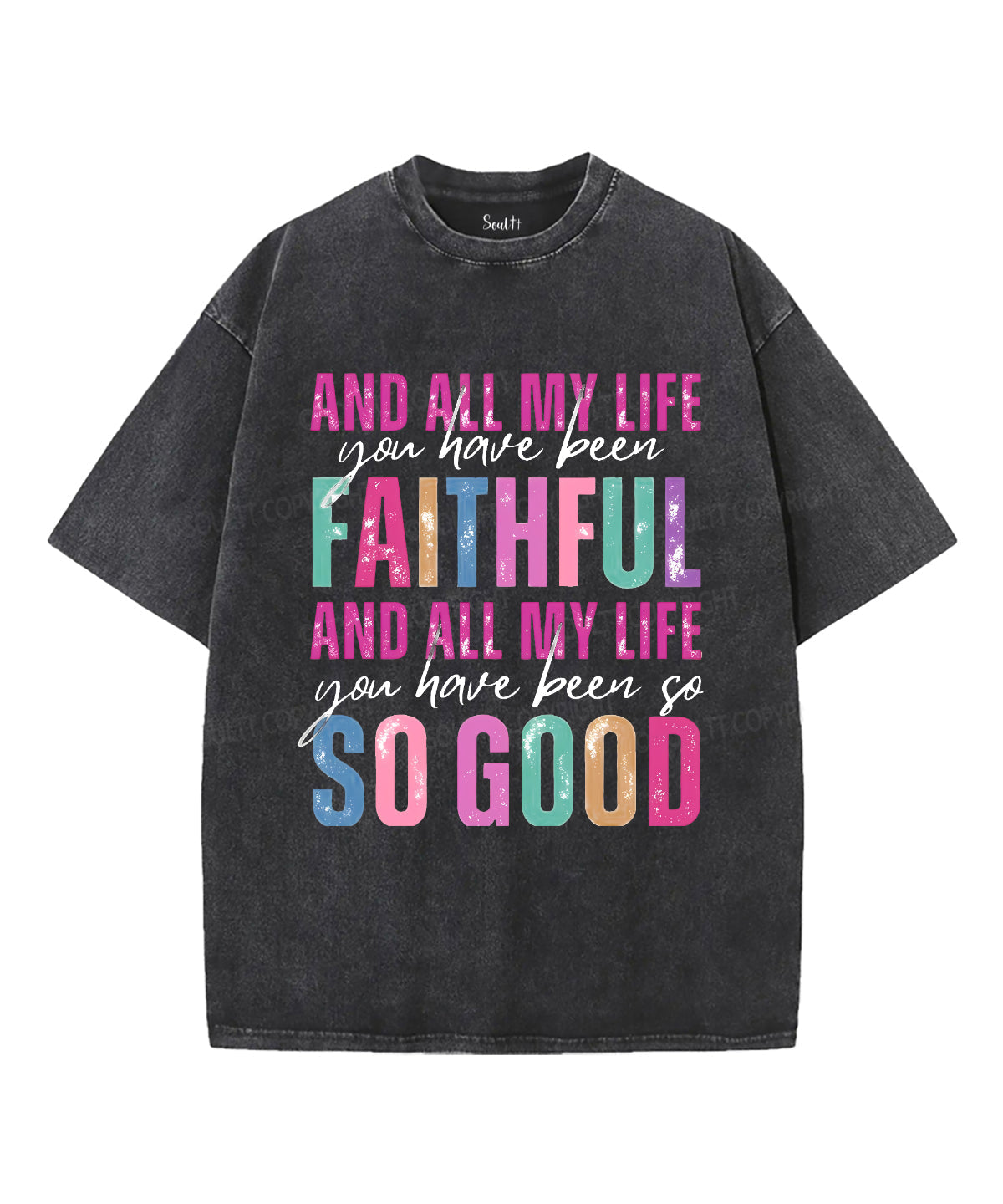 So Good Unisex Washed Christian T-shirt Hoodie, Sweatshirt | CiraTrend.com (Image 1)