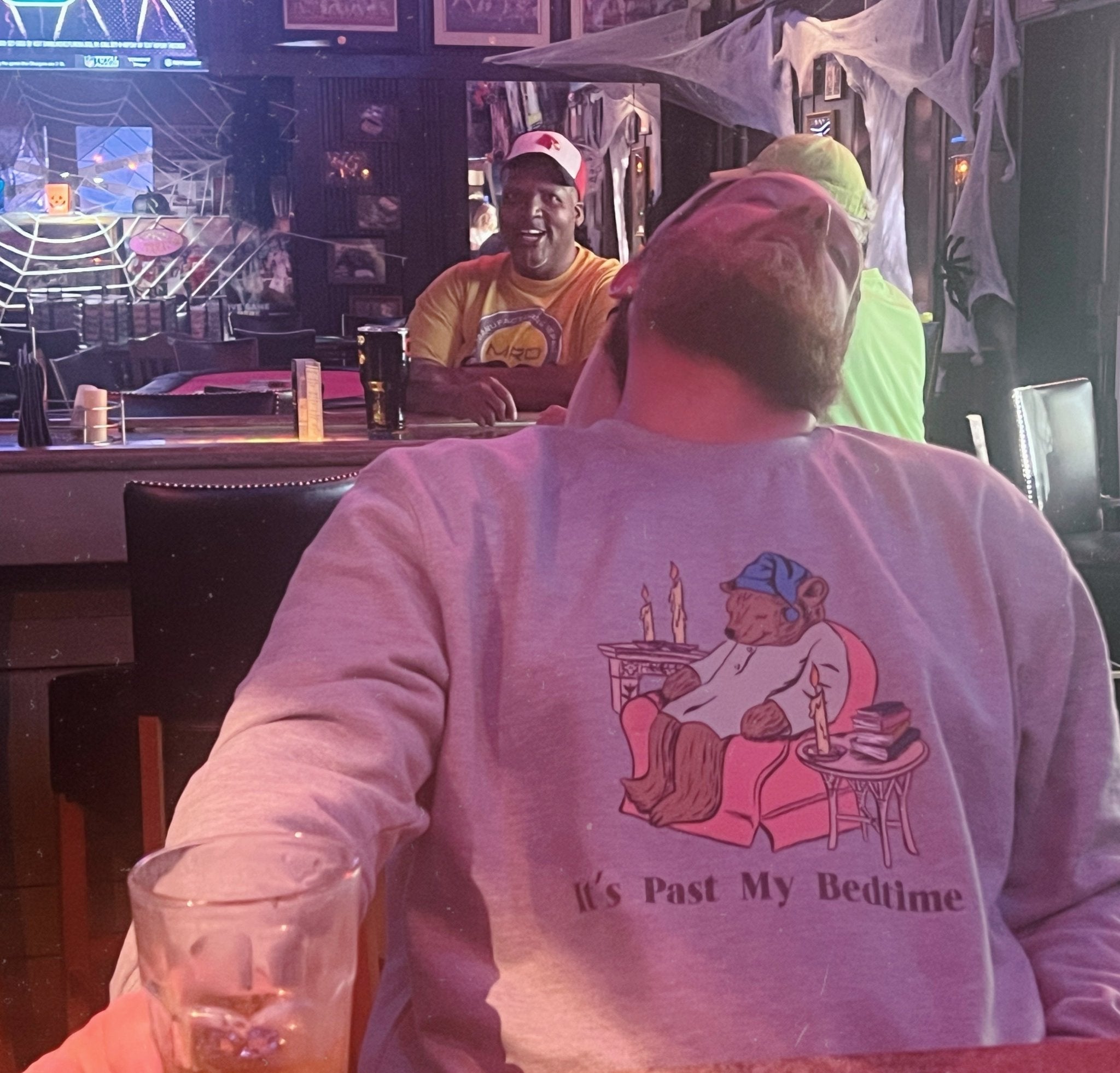 Bedtime Bear Crewneck Sweatshirt T-Shirts, Hoodie | CiraTrend.com (Image 2)