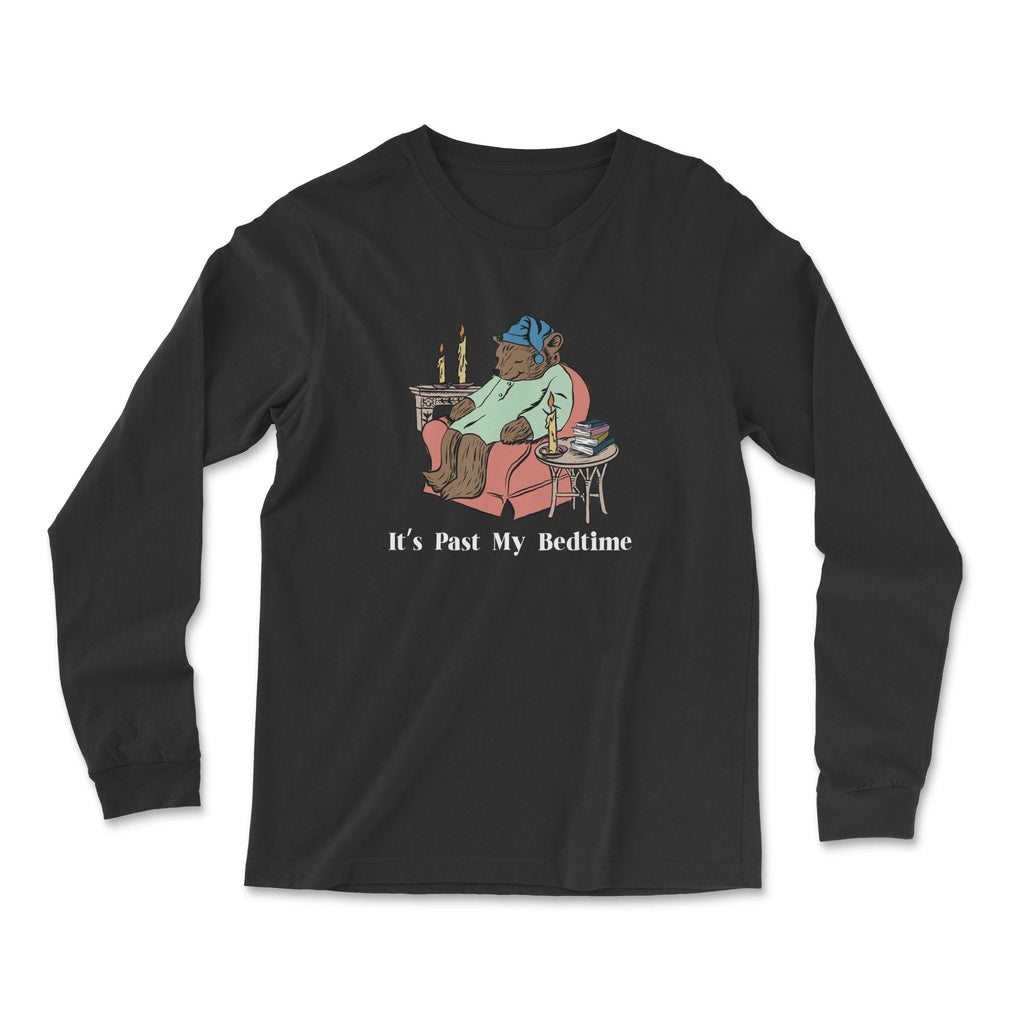 Bedtime Bear Long Sleeve T Shirt Hoodie, Sweatshirt | CiraTrend.com (Image 3)