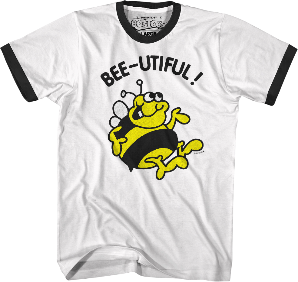 Bee-Utiful TREND Ringer Shirt Hoodie, Sweatshirt | CiraTrend.com (Image 1)
