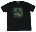 Guardians of the Galaxy Mens T-Shirt - Rocket Toting Gun Approaching Image Hoodie, Sweatshirt | CiraTrend.com
