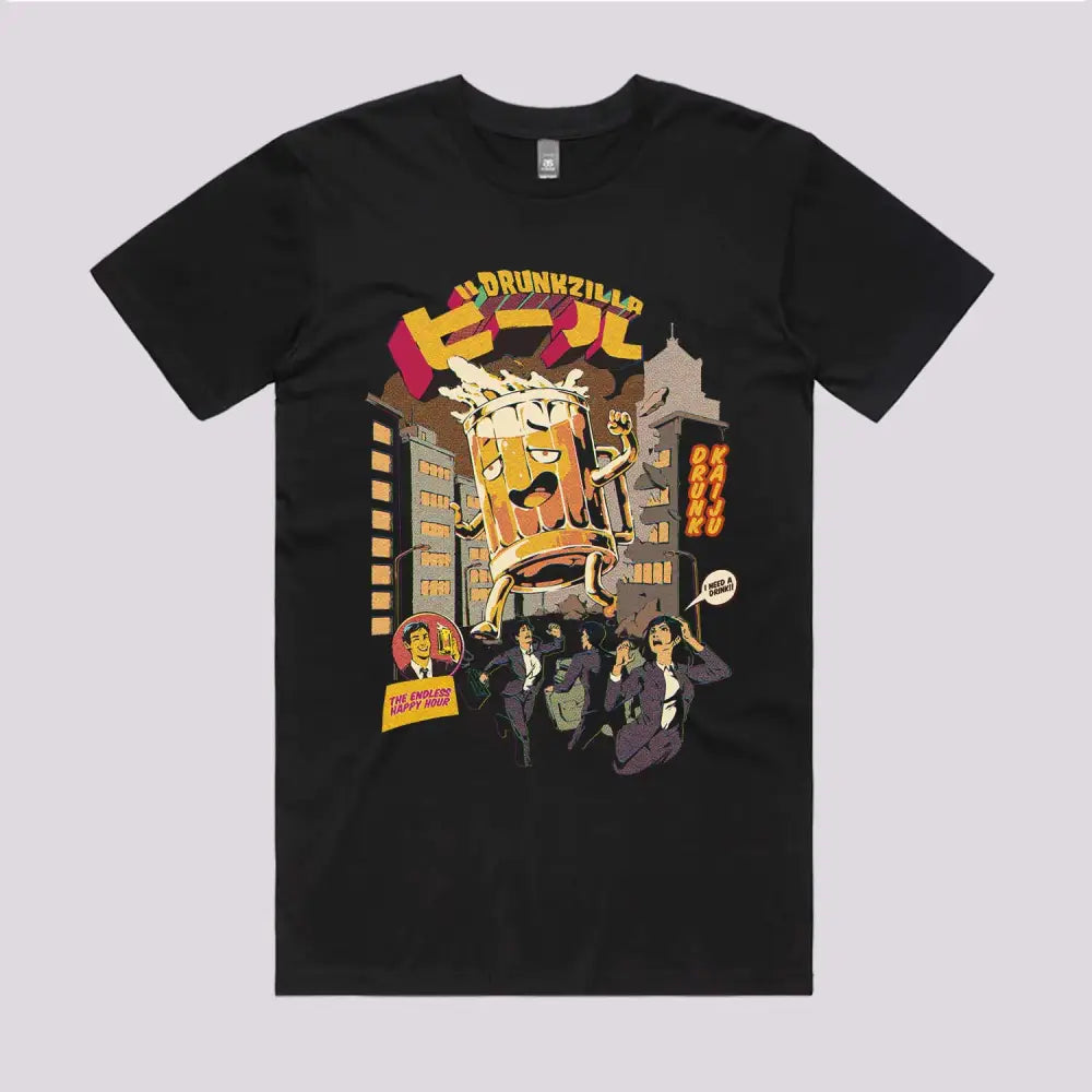 Beer Kaiju Attack T-Shirt Hoodie, Sweatshirt | CiraTrend.com (Image 2)