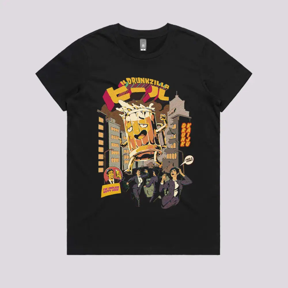 Beer Kaiju Attack T-Shirt Hoodie, Sweatshirt | CiraTrend.com (Image 3)