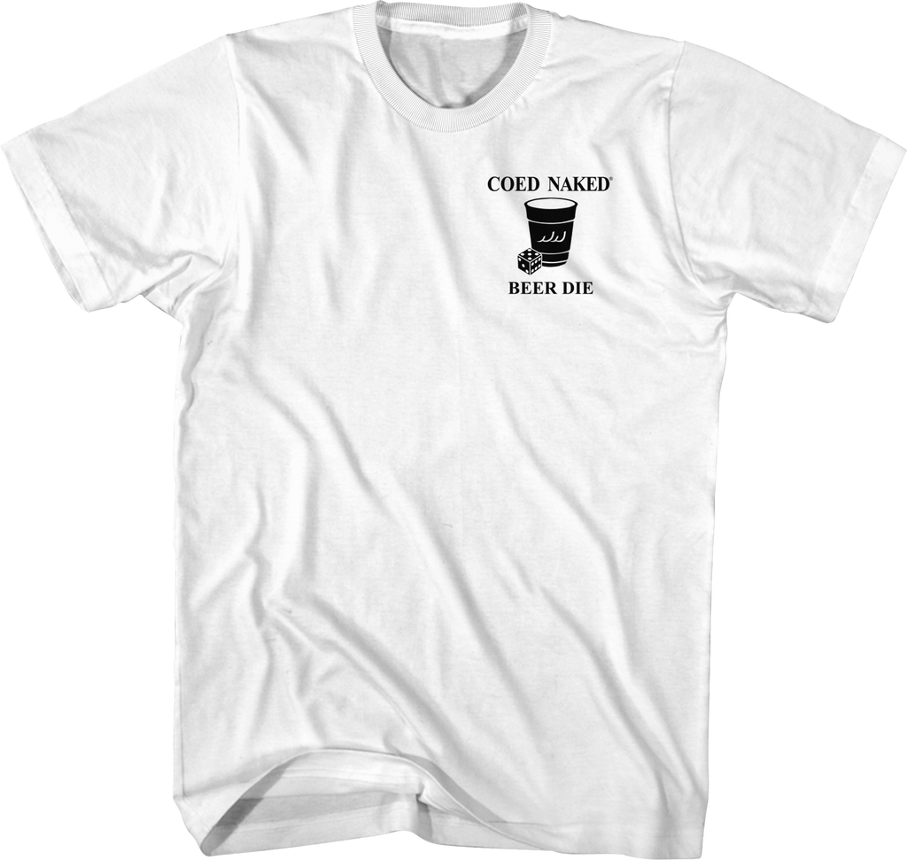 Beer Die Coed Naked T-Shirt Hoodie, Sweatshirt | CiraTrend.com (Image 3)