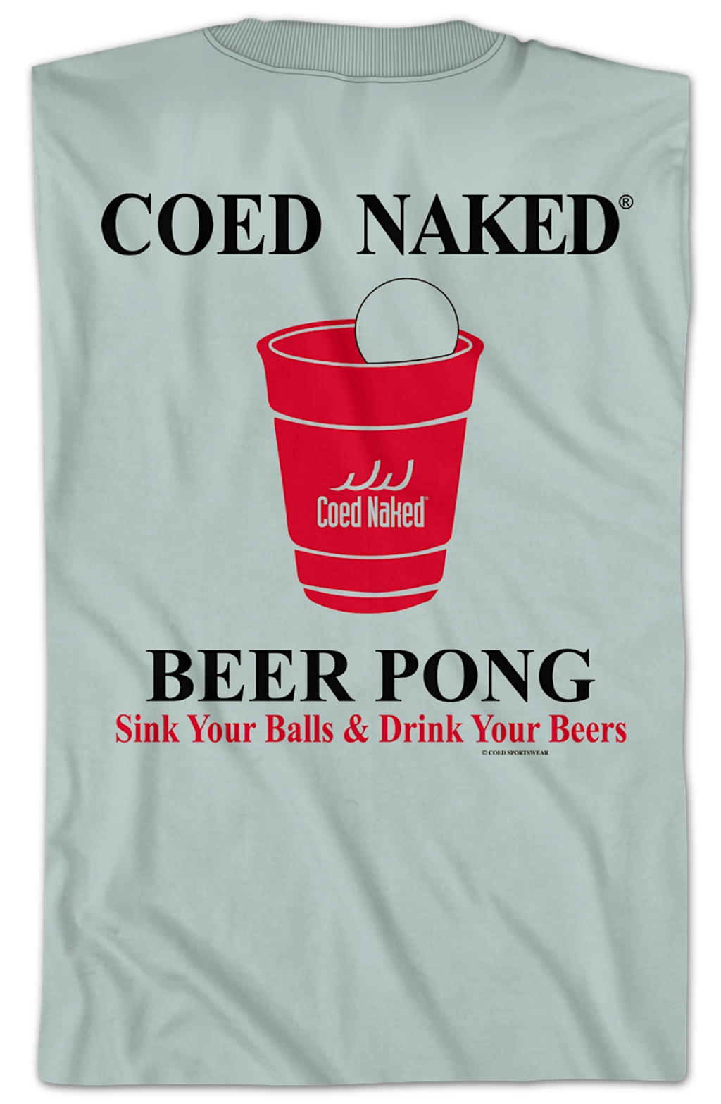 Beer Pong Coed Naked T-Shirt Hoodie, Sweatshirt | CiraTrend.com (Image 2)