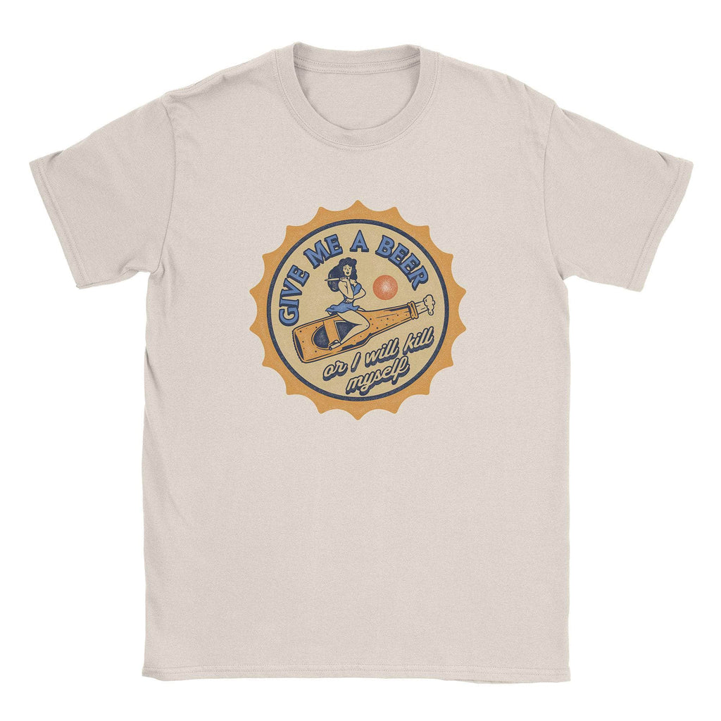 Give Me A Beer T-Shirt Hoodie, Sweatshirt | CiraTrend.com (Image 1)