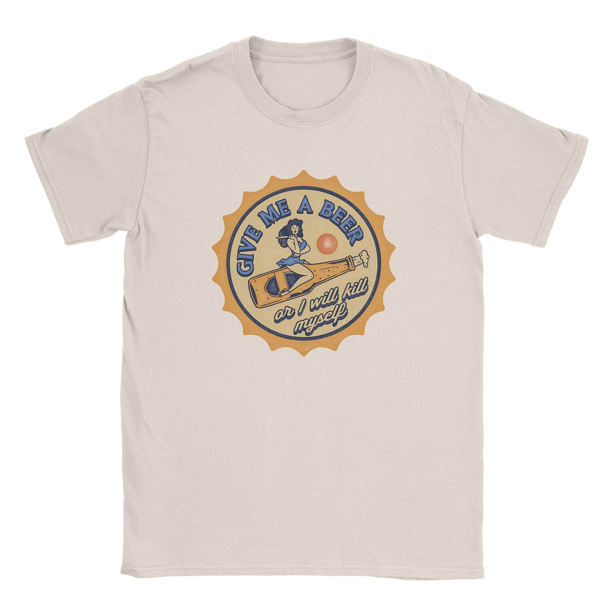 Give Me A Beer T-Shirt Hoodie, Sweatshirt | CiraTrend.com (Image 1)