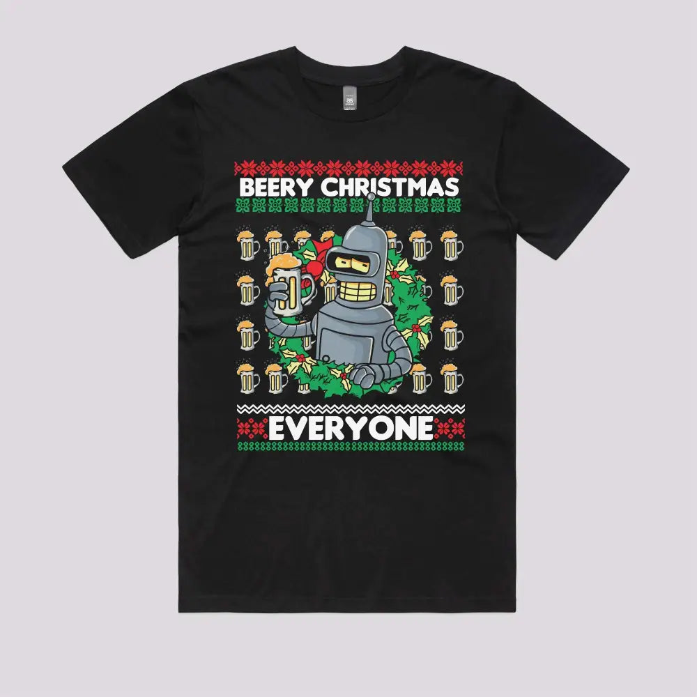 Beery Christmas T-Shirt Hoodie, Sweatshirt | CiraTrend.com (Image 2)