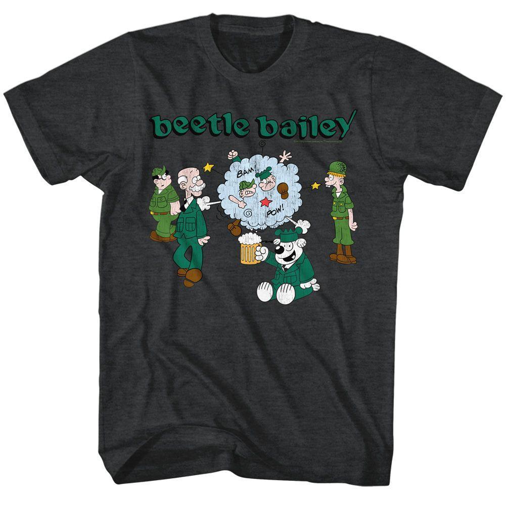 Beetle Bailey - Beetle Brawl Boyfriend Tee Hoodie, Sweatshirt | CiraTrend.com