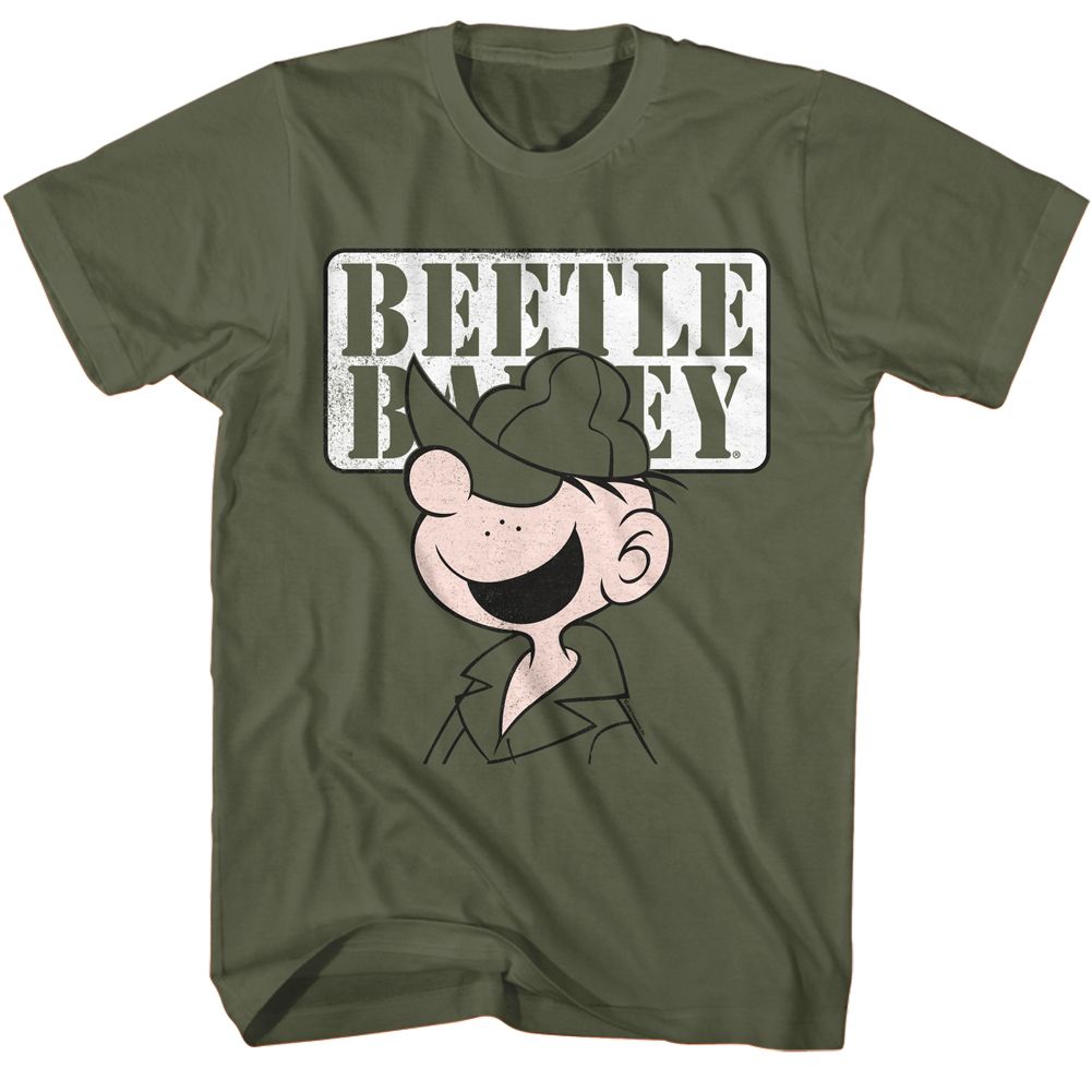 Beetle Bailey - Face Boyfriend Tee Hoodie, Sweatshirt | CiraTrend.com