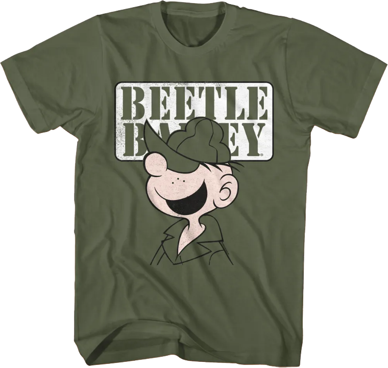 Beetle Bailey T-Shirt Hoodie, Sweatshirt | CiraTrend.com (Image 1)