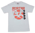Avatar the Last Airbender Mens T-Shirt - Aang & Zuko Battling in Salmon Circle Hoodie, Sweatshirt | CiraTrend.com