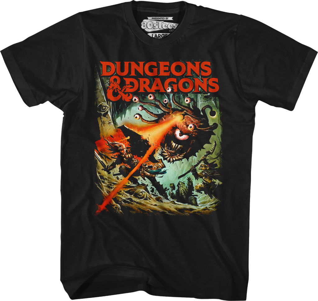 Beholder Battle Dungeons & Dragons T-Shirt Hoodie, Sweatshirt | CiraTrend.com (Image 1)