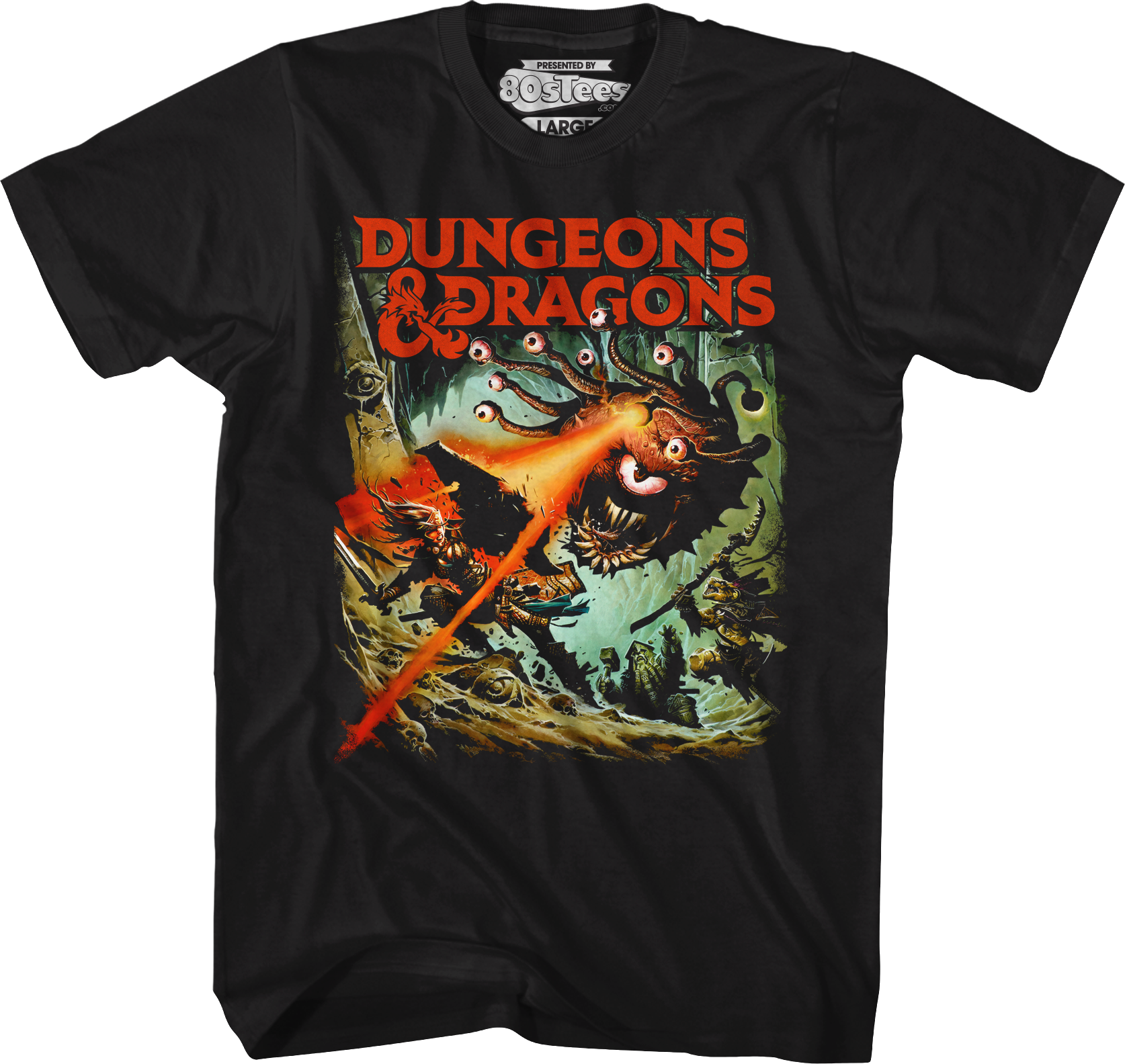 Beholder Battle Dungeons & Dragons T-Shirt Hoodie, Sweatshirt | CiraTrend.com (Image 1)
