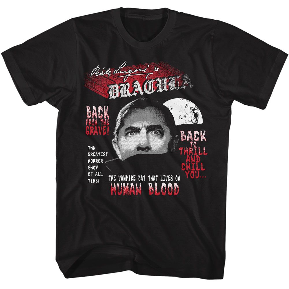 Bela Lugosi - Back From The Grave Boyfriend Tee Hoodie, Sweatshirt | CiraTrend.com