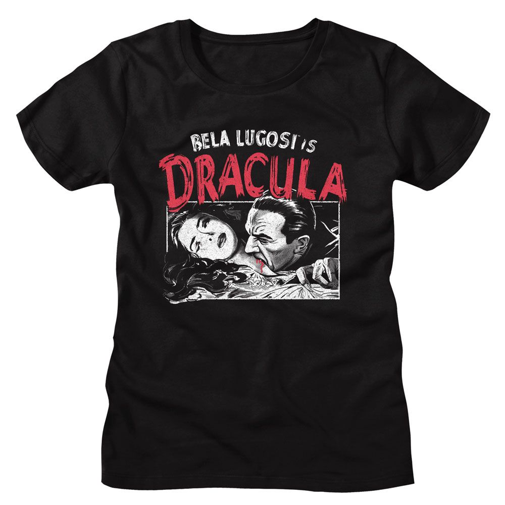 Bela Lugosi - Dracula Feeding Womens T-Shirt Hoodie, Sweatshirt | CiraTrend.com