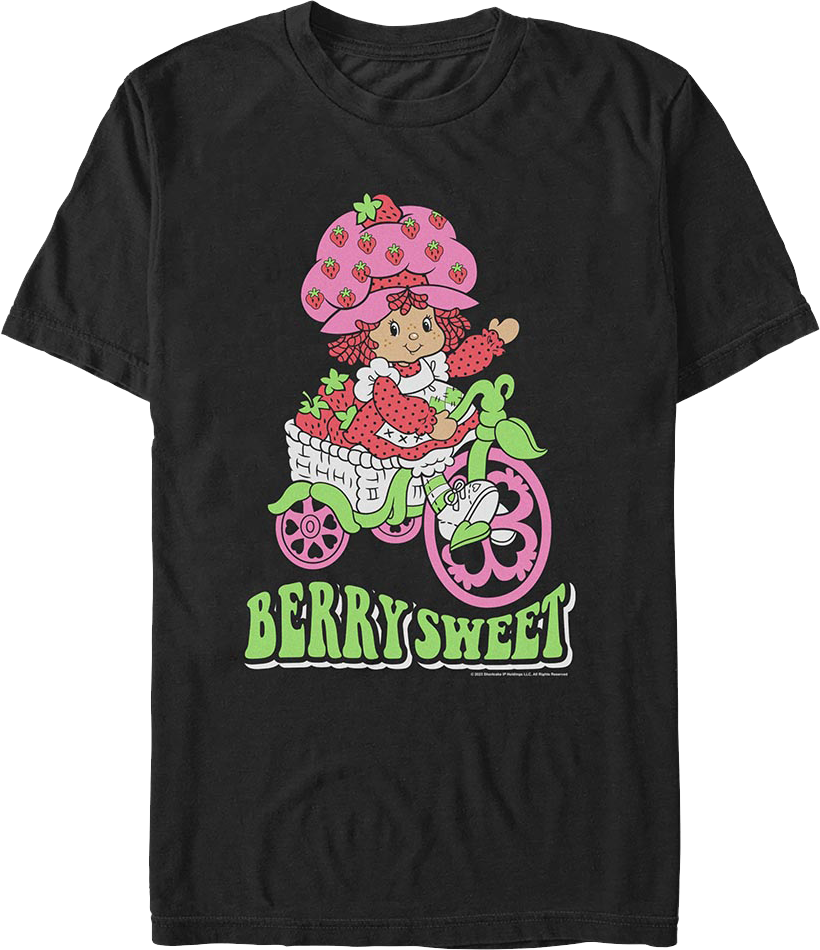 Berry Sweet Strawberry Shortcake T-Shirt Hoodie, Sweatshirt | CiraTrend.com (Image 1)
