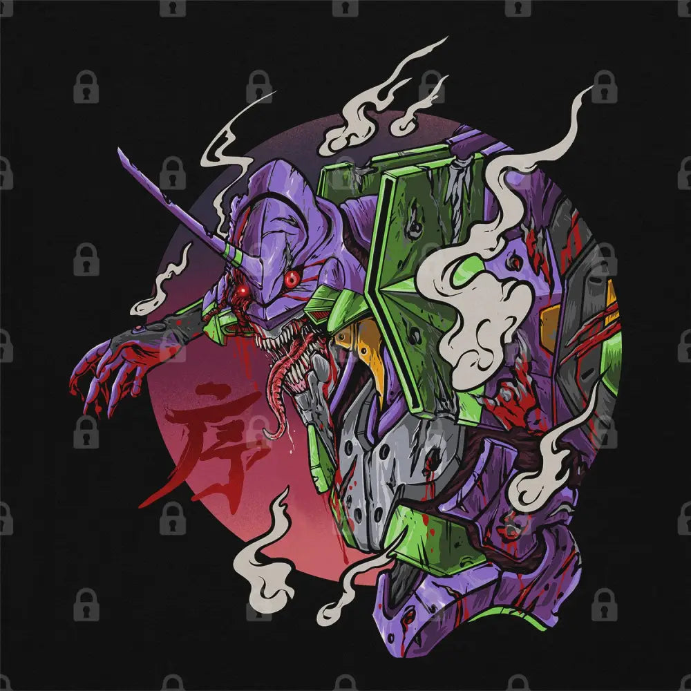 Berserk Mode Eva 01 T-Shirt Hoodie, Sweatshirt | CiraTrend.com (Image 1)