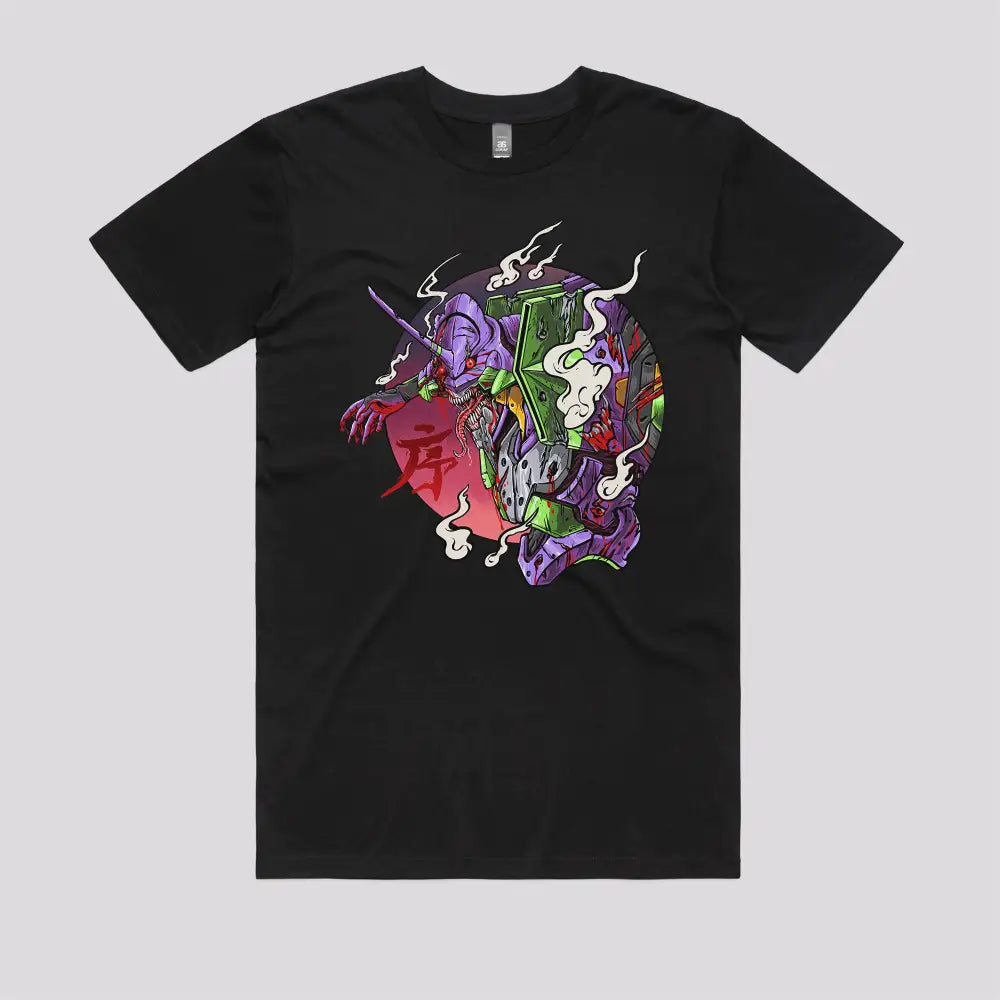 Berserk Mode Eva 01 T-Shirt Hoodie, Sweatshirt | CiraTrend.com (Image 2)